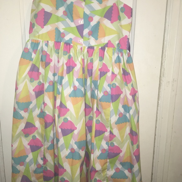 Girls multi colored ice cream dress - Picture 7 of 8
